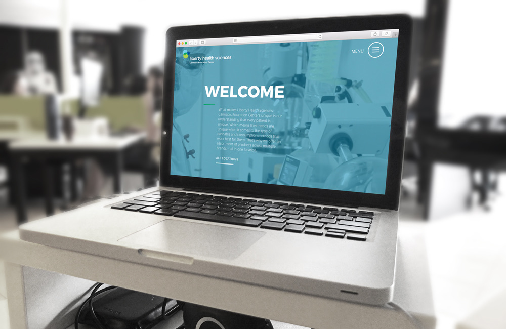 Liberty Health Sciences: Website Design