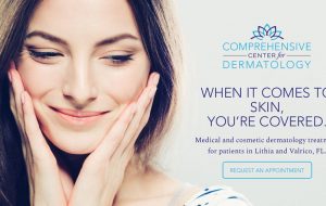 ccfd dermatologist website design tampa